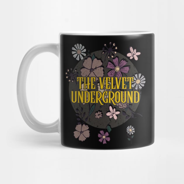 Aesthetic Underground Proud Name Flowers Retro Styles by BilodeauBlue